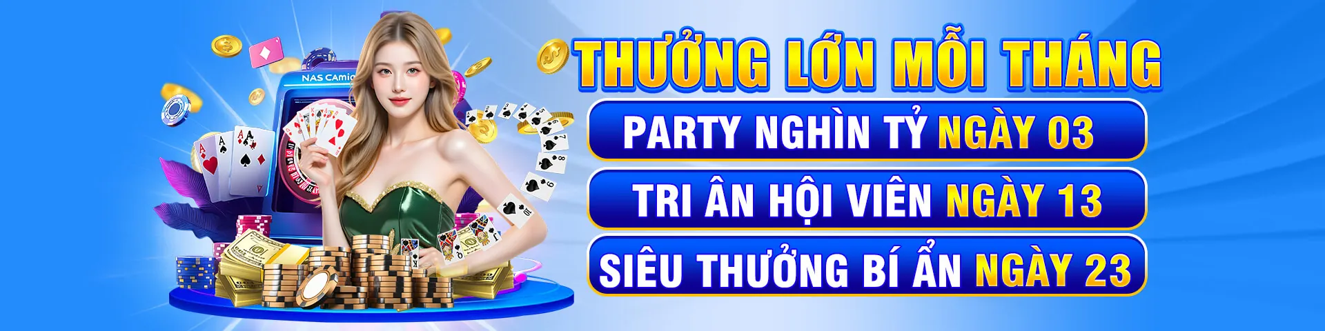 Hình ảnh chính gnbet nổ hũ với biểu tượng jackpot lớn và tiền vàng